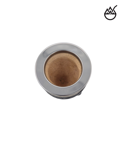 Mate Imperial Calabaza Premium Exclusivo – Base Alpaca Bolitas